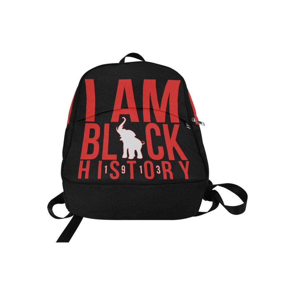 Customizable Delta Sigma Theta Backpack: Crimson & Cream School Bag