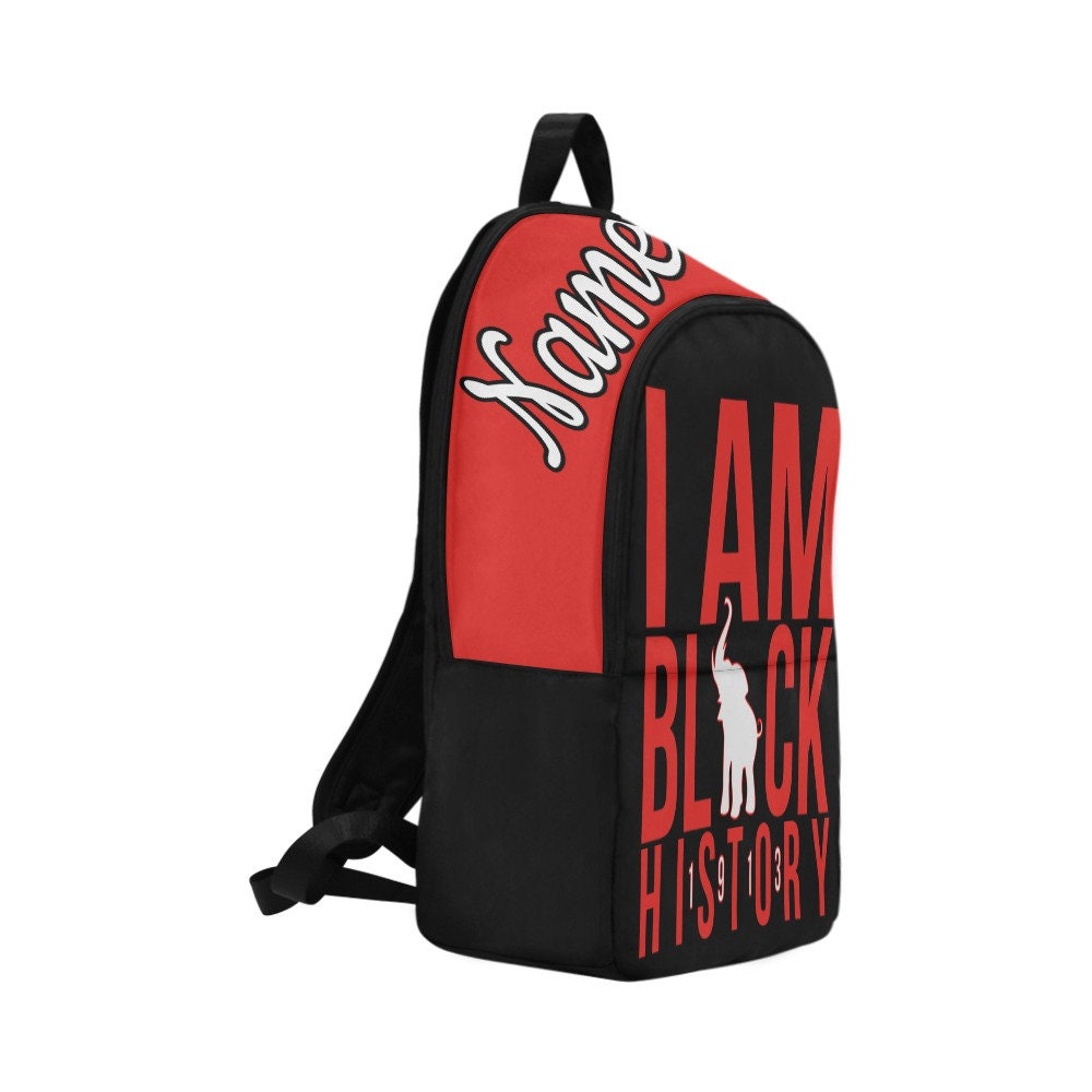Customizable Delta Sigma Theta Backpack: Crimson & Cream School Bag