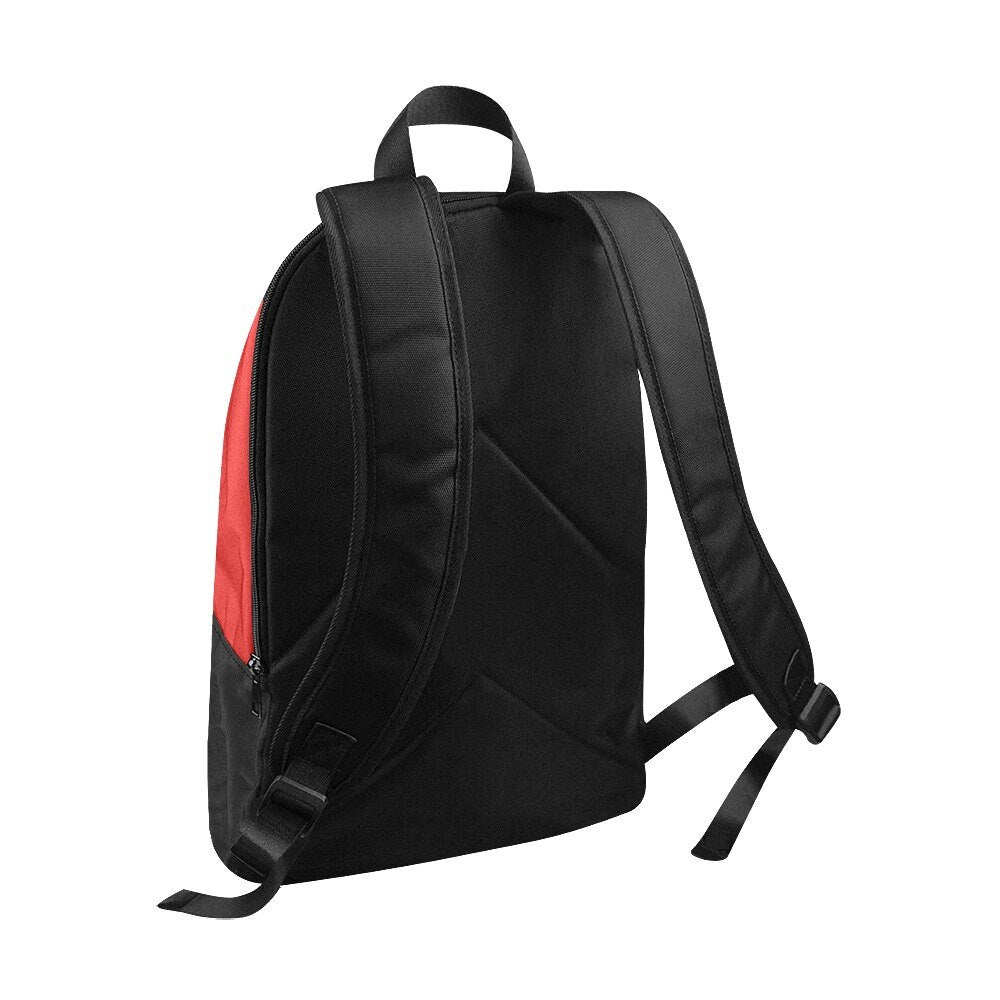 Customizable Delta Sigma Theta Backpack: Crimson & Cream School Bag