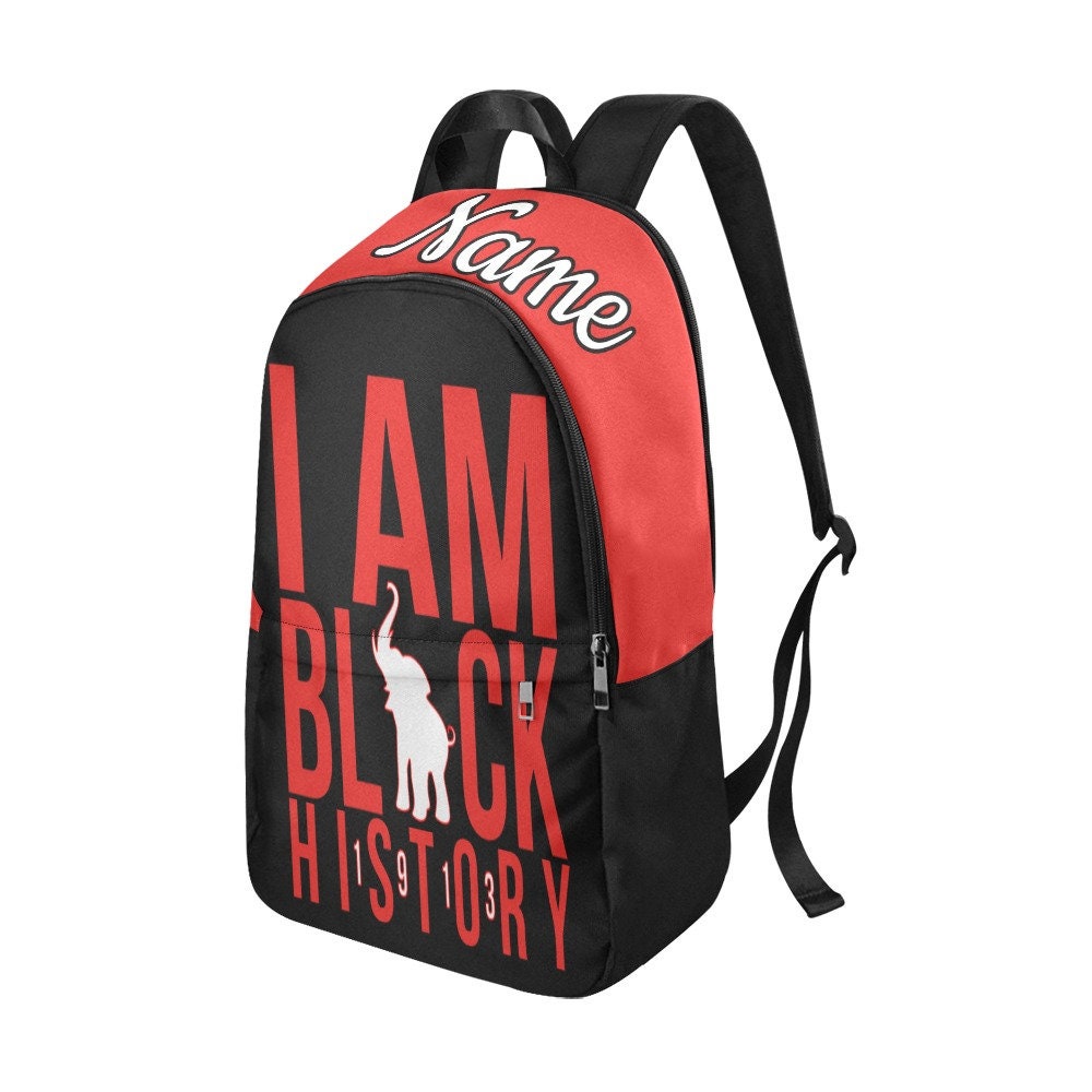 Customizable Delta Sigma Theta Backpack: Crimson & Cream School Bag