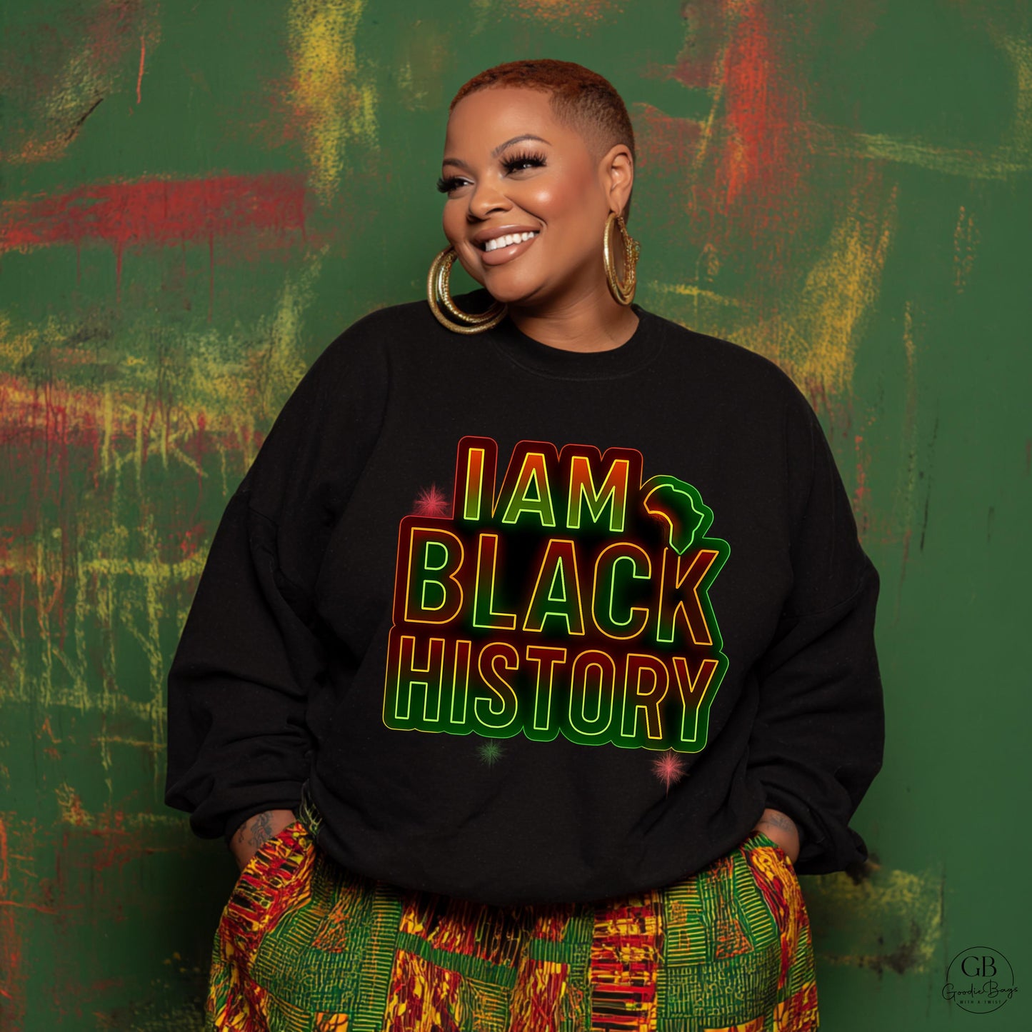 I Am Black History Shirt & Sweatshirt