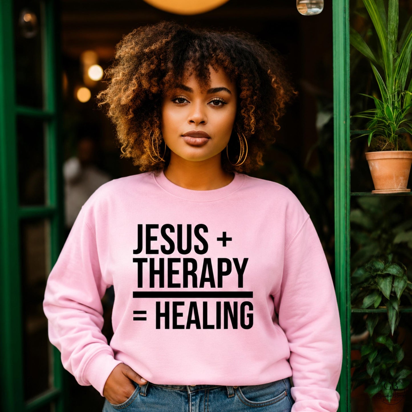 Jesus + Therapy = Healing Shirt, Christian Mental Health T-Shirt, Faith, Therapy Awareness Shirt, Christian Counselor Gift, Healing Apparel