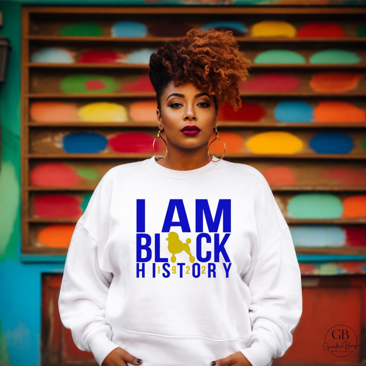 I Am Black History Sigma Gamma Rho Shirt & Sweatshirt | SGRho Poodle Apparel | Black History Month Tee | Sorority Pride Gift