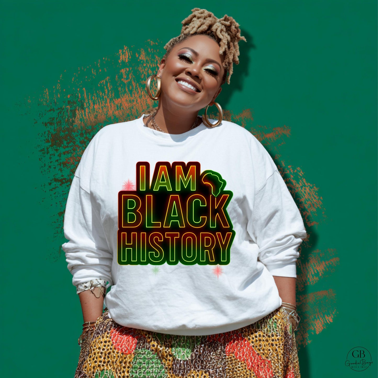 I Am Black History Shirt & Sweatshirt