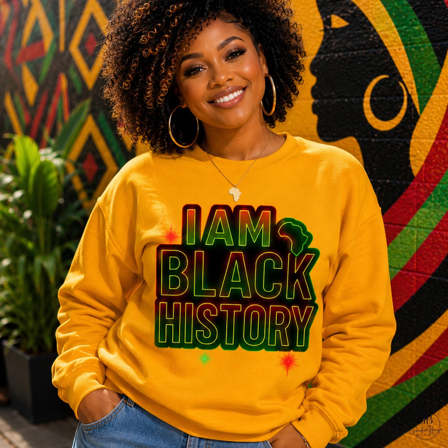 I Am Black History Shirt & Sweatshirt