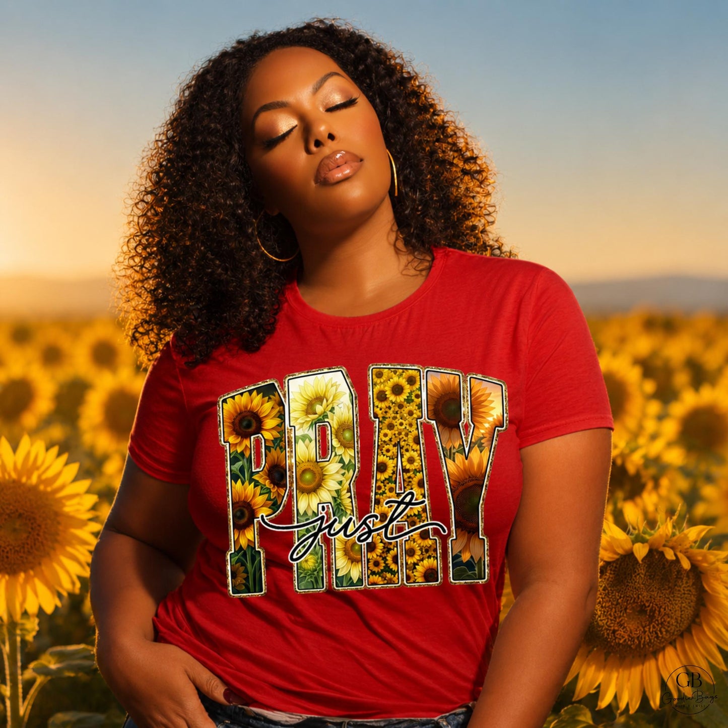 Pray Shirt & Sweatshirt | Sunflower Christian Tee | Faith-Based Apparel | Inspirational Religious Shirt | Floral Christian Gift for Women