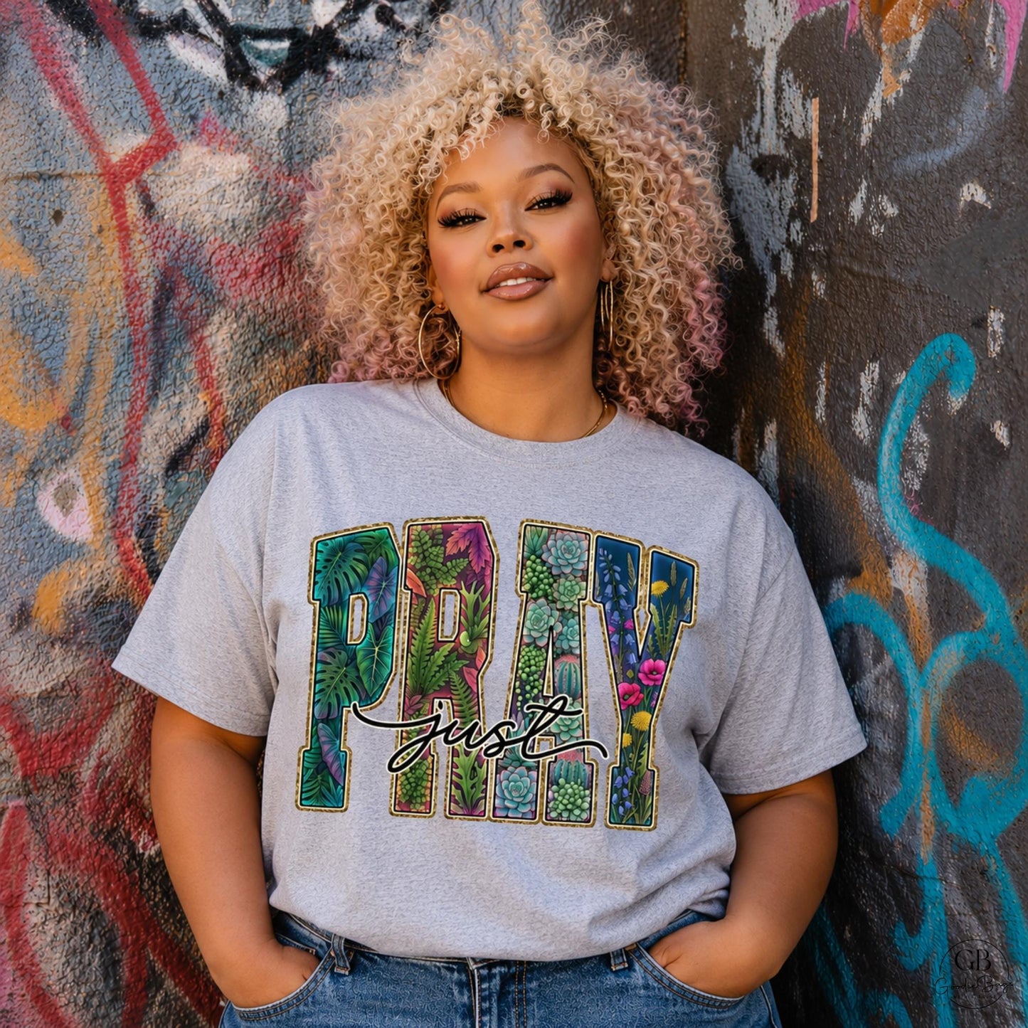 Pray Shirt & Sweatshirt | Floral Christian Faith Apparel | Botanical Prayer Tee | Inspirational Religious Shirt | Christian Gift for Women
