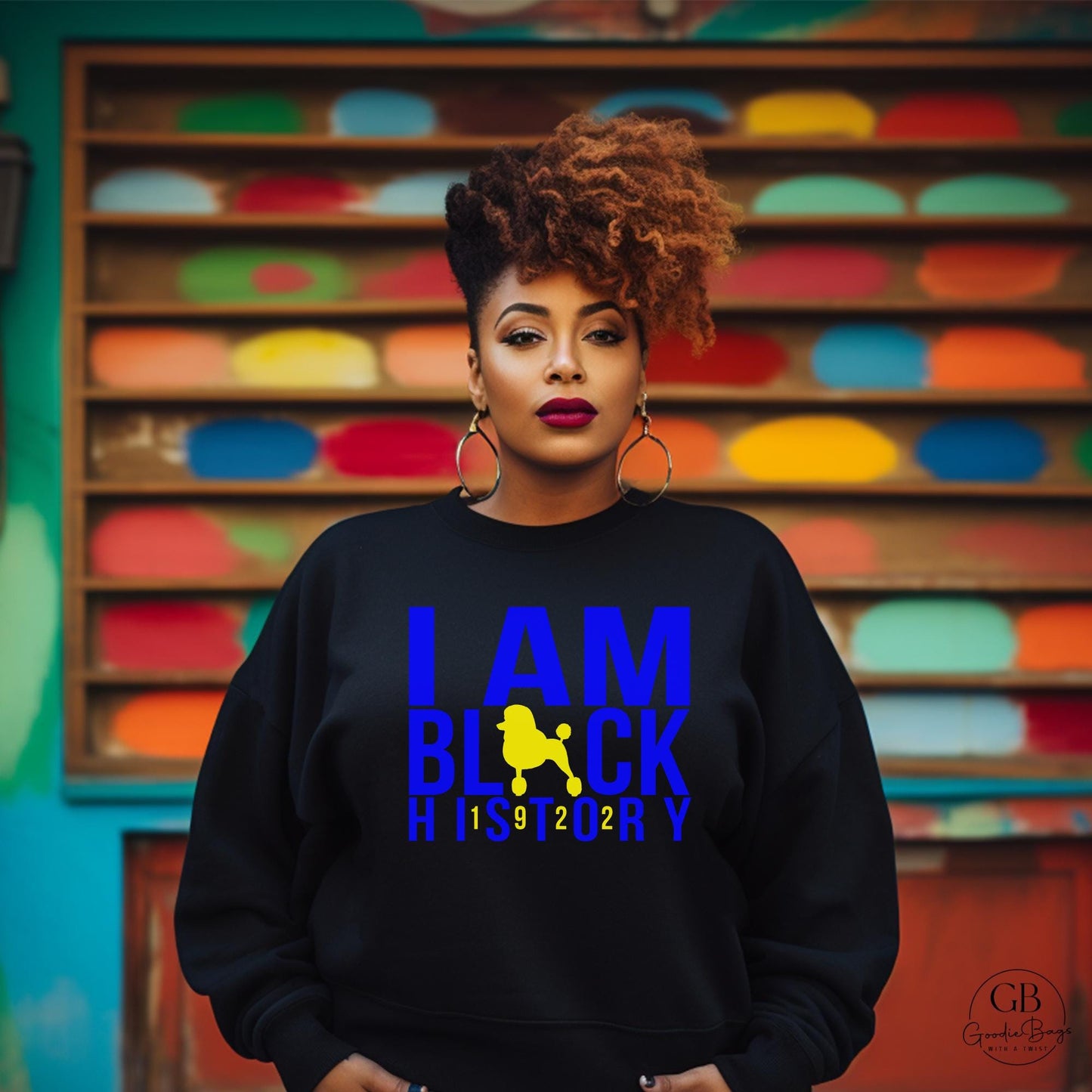 I Am Black History Sigma Gamma Rho Shirt & Sweatshirt | SGRho Poodle Apparel | Black History Month Tee | Sorority Pride Gift