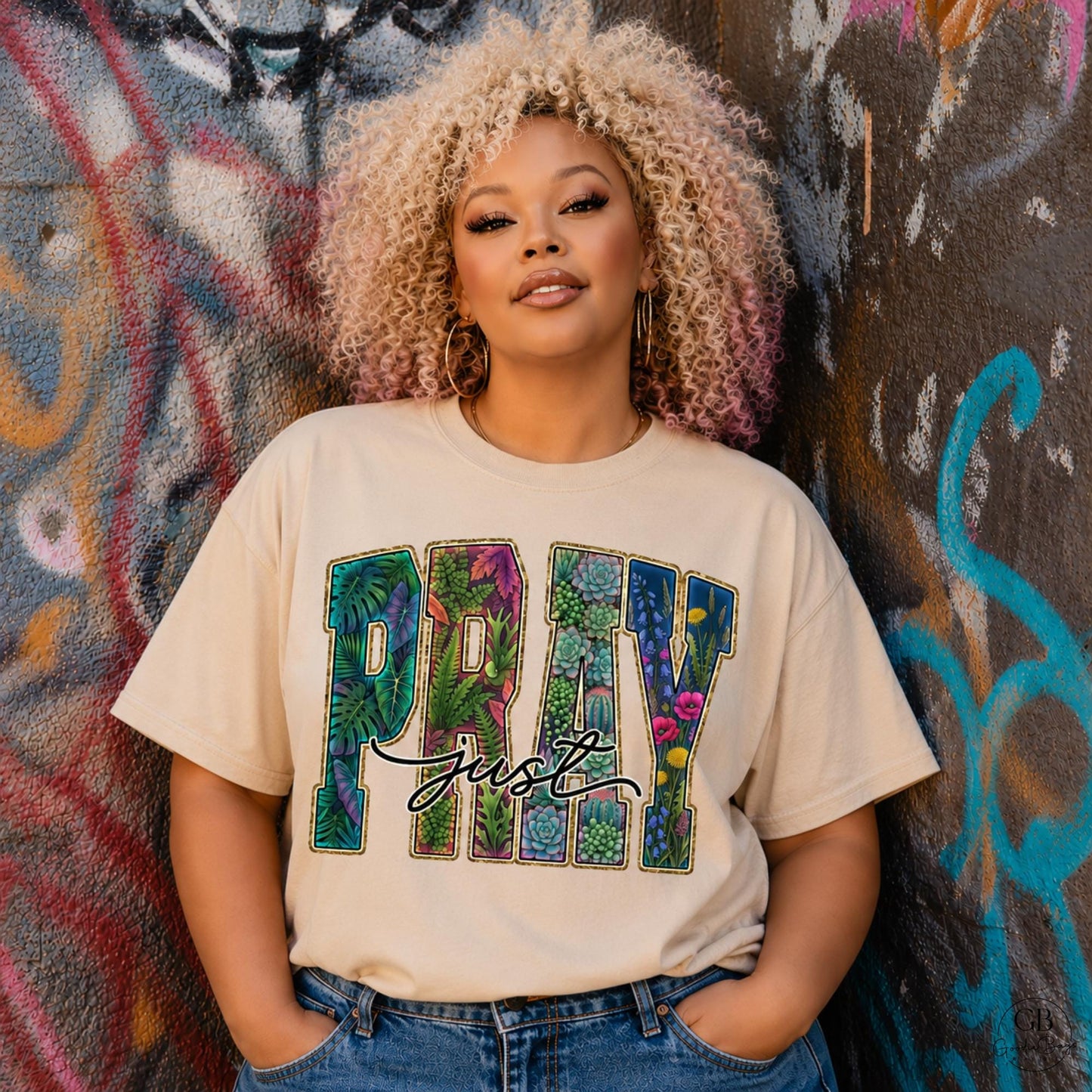 Pray Shirt & Sweatshirt | Floral Christian Faith Apparel | Botanical Prayer Tee | Inspirational Religious Shirt | Christian Gift for Women